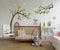 Three Cute Koalas Tree Branches Wall Decal Wall Sticke Family Tree Wall Decal Vinyl Wall Sticker Baby Nursery Decor Kids Room Decoration (Brown)...