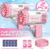 Dolanus Bubble Gun 2 Pack - Bubble Machine for Kids, Bubble Maker Blower Toy for 3 4 5 6 7 8 Years Old Boys Outdoor Indoor Birthday Wedding Party ...