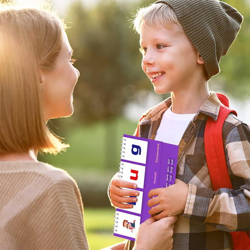 CVC CVVC Word Builder, CVC Word Games, Phonics Games Flash Cards for Preschool Kindergarten Classroom Montessori Special Education Phonics Manipul...