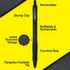 Pilot, G2 Edge Premium Gel Roller Pens, Fine Point 0.7 mm, Black, Pack of 8...