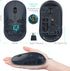 Type C Wireless Mouse, Dual Mode Rechargeable Silent Bluetooth Mice with 2.4G Type C Receiver for Laptop, iMac, Chromebook,MacBook pro/air and All...