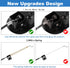 Nonley Heavy-Duty Metal Recliner Handle Replacement Parts with Cable, Recliner Pull Handle Release Fits Most Major Recliner Couch Sofa Chair...