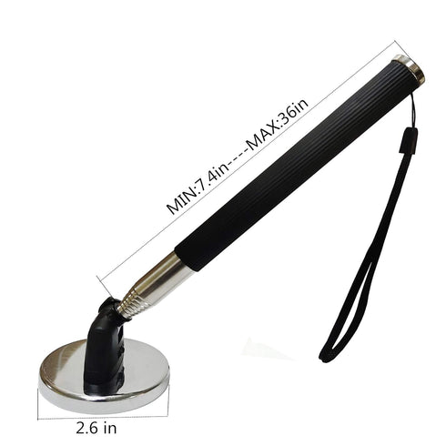 Telescopic Magnetic Pickup, a Packing 20 lbs .Small Objects Large Suction Force. Large Objects with a Large Area of 20 pounds Suction, Magnetic Sw...