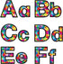 Hygloss Products Bulletin Board Letters and Numbers – Punch Out Smiley Faces Design Combo – 3 Inch, 350 Pieces...