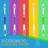 Bulk Toothbrushes 25 Pack | Individually Wrapped Travel Toothbrush Set for Adults & Kids | Made with a Medium-Soft Large Brush Head | BPA-Free & D...