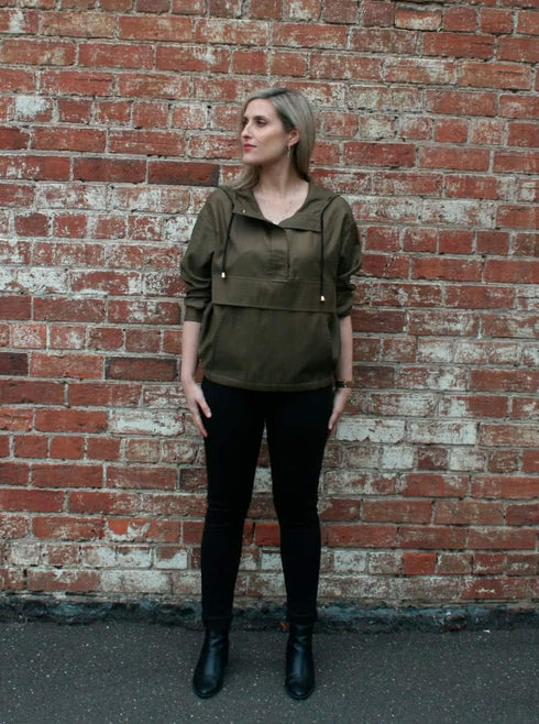 Style Arc Sewing Pattern - Kennedy Hooded Top (Sizes 10-22)...