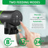 FREESEA Automatic Fish Feeder for Aquarium: Auto Fish Food Dispenser with Timer for Small Tank Betta Turtle - Battery Vacation Self Feeding for Fl...