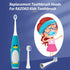Replacement Toothbrush Heads for Razoko Kids Toothbrush 6 Pack...