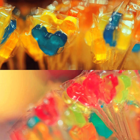 Augshy Cake Pop Bags,300 Pcs 4x6" Treat Cello Bags for lollipop with 300 Twist Ties, 1.4 mils Thickness OPP Plastic Bags for Lollipop Candy Chocol...