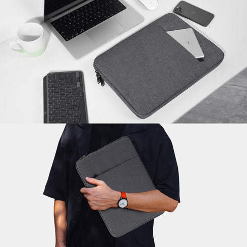 13-inch Laptop Sleeve Case for 2024 2023 MacBook Air 13.6 inch with Apple M2 M3 Chip & MacBook Pro 14 inch with M3 M2 Chip Accessories Carrying Ca...