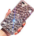 Bling Diamond Case for Samsung Galaxy S9, 3D Homemade Luxury Sparkle Crystal Rhinestone Shiny Glitter Full Clear Stones Back Phone Cover - Clear a...