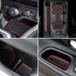 auovo Cup Holder Insert Liner Coaster Anti Dust Mats for Renegade Accessories 2018 2019 2020 2021 2022 2023 Custom Center Console Door Pads 18PCS ...