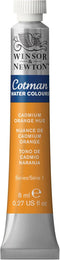 Winsor & Newton Cotman Watercolor Paint, 8ml (0.27-oz) Tube, Cadmium Orange Hue...
