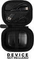 CaseSack Case for TAGRY X08 Bluetooth Headphones True Wireless Earbuds 60H, mesh pocket for charge cable (Black)...