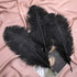 12pcs Natural Black Ostrich Feathers 12-14inch (30-35cm) for Wedding Party Centerpieces?Flower Arrangement and Home Decoration....