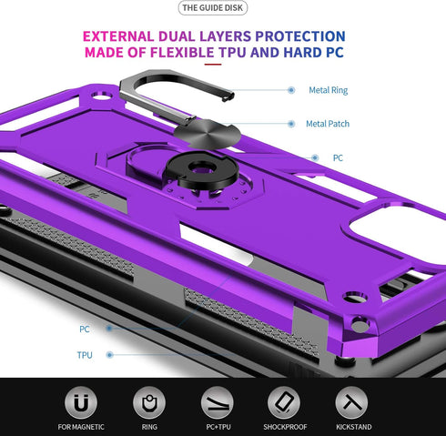 LeYi for Moto G Stylus Phone Case 2021, Moto G Stylus Case with 2 Tempered Glass Screen Protector, Military Grade Phone Case with Kickstand for Mo...