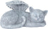 Cherish Your Feline Companion's Memory with The Angel Memorial Statue - Outdoor Garden Resin Sleeping Statue with Wings-Resin and Stone Memorial G...