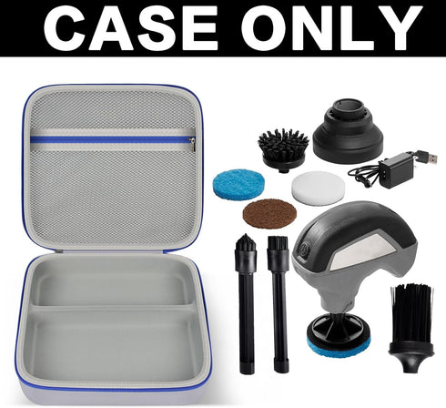 Case for Dremel Versa Power Scrubber Kit Cleaning Tool PC10-07/PC360-5- Grout Brush Bathroom Shower Scrub Kitchen & Bathtub Cleaner Storage Holder...