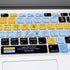 Serato Scratch Live Shortcuts Keyboard Cover US Layout for Air 13 Inch A1466 A1369(2010-2017)/for MacBook Pro 13 Inch 15 Inch(2015 or Older Versio...