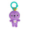 Bright Starts Jingle Joy Reach & Rattle Toy for Stroller – Purple Sloth with Chime Sounds - Unisex, Newborn +...