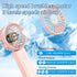 Mini Handheld Fan, Neck Fan, Portable Fan Rechargeable, 2500mAh Rechargeable USB Fan, 180° Adjustable,3 Speed Personal Small Desk Fan, Strong Airf...