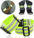 Reflective Running Gear Bands Belt for Night Walking, Reflective Bands for Runners Women Kids Men, Bicycle Pants Cuff Bands Clip, Arm Ankle Leg Sa...