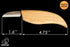 BeaverCraft Whittling Knife C2 6.5" Whittling Knife for Fine Chip Carving Wood and General Purpose Wood Carving Knife Bench Detail Carving Knife C...