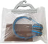 Monaco Hanging Storage Bags, 10-pack of 12 x 9-inch Clear Plastic Bags for Classroom, Library, and Pharmacy Use...