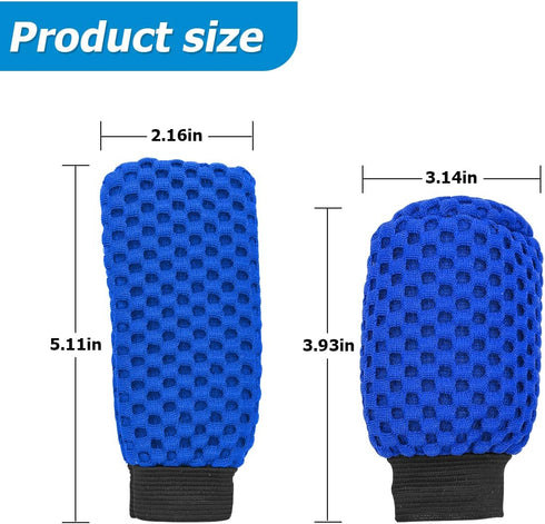 2 Pack Car Gear Shift Knob Cover & Handbrake Cover, Automotive Anti-Slip Breathable Comfortable Handbrake Gear Shift Protector, Vehicle Interior A...