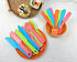 Kids Cutlery Set - Jawbush 9 Pcs Plastic Toddler Utensils Forks and Spoons with Knives for School Lunch Box Camping or Travel, Reusable Kids Silve...