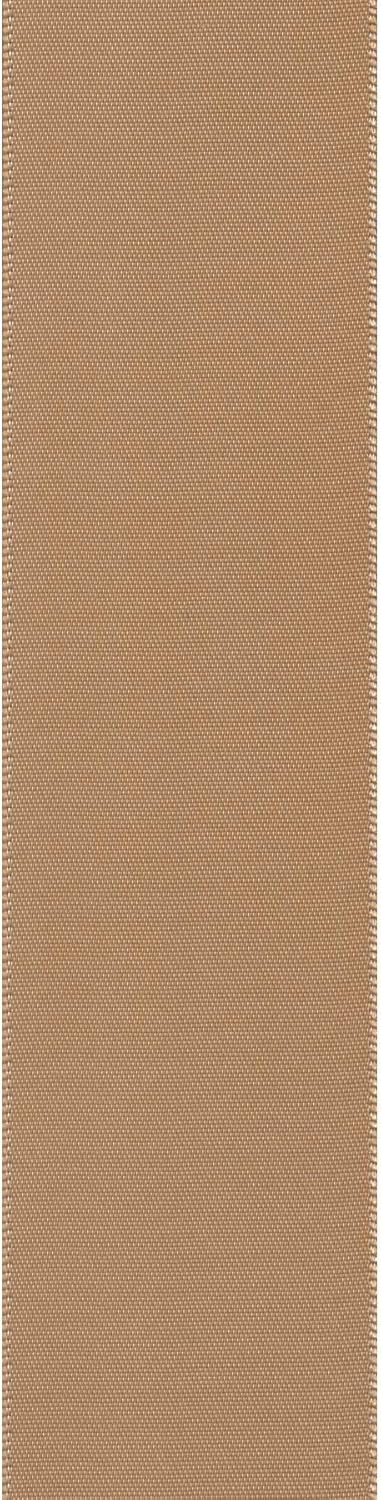 Berwick Offray 475829 1.5" Wide Single Face Satin Ribbon, Oatmeal Natural, 4 Yds...