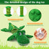 Squeaky Dog Toy for Small Medium Large Dogs?Crocodile Shaped Tug of War Interactive Dog Toy?Soft Fabric and Sturdy Dog Plush Toy for Indoor Play...