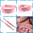 3Pcs Leather Choker Collar Set,Heart Chain Necklace + Wide Wrist Bracelets Combo Punk Gothic Cosplay Jewelry Gift for Women...