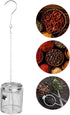 Tea Spice Seasoning Strainer Filter Mesh, Tea Infuser Filter Mesh, Stainless Steel Soup Seasonings Separation Basket Spice Filter, Tea Spice Mesh ...