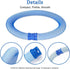 Swimming Pool Vacuum Hose for Zodiac Pool Cleaner Machine MX8 MX6 R0527700 Length 3ft (Zodiac Twist Lock)...