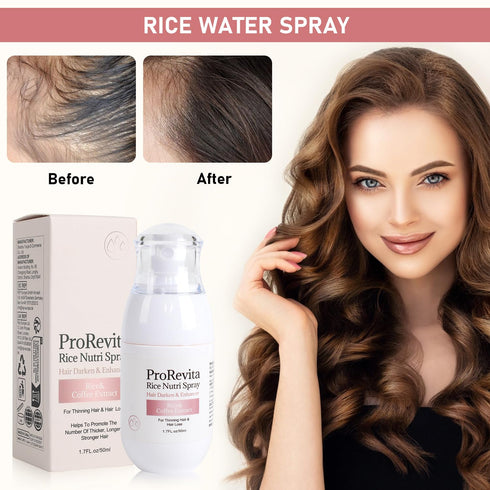 Bello Hair Helper Spray for Thinning Hair, Hair Helper Growth Spray, Hair Growth Spray, Rice Water Spray, Hair Thickening Natural Spray, Restore D...