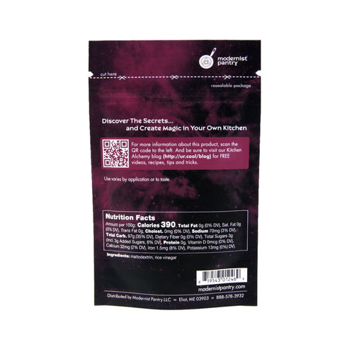 Rice Vinegar Powder Gluten-Free Vegan OU Kosher Certified - 50g/2oz...