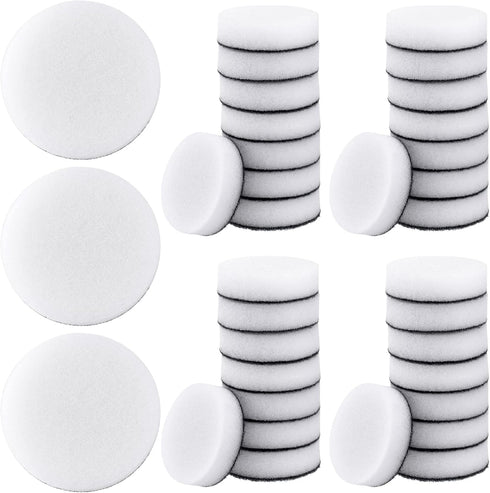 HINZIC 100pcs Mini Ink Blending Tools Replacement Foams for DIY Scrapbooking Paper Crafting Round Pads Refill Sponge Domed Art Supplies for Drawin...