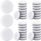 HINZIC 100pcs Mini Ink Blending Tools Replacement Foams for DIY Scrapbooking Paper Crafting Round Pads Refill Sponge Domed Art Supplies for Drawin...