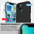 CellEver Heavy-Duty Silicone Case for iPhone 14 Plus - Military Drop Protection, Camera Shield, Scratch-Free Interior, Black...