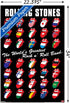 Trends International Rolling Stones - Grid Wall Poster, 22.375" x 34", Premium Poster & Clip Bundle...