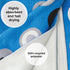 Skoy Kitchen Towel, 1-Pk 100% Recycled Polyester Towel for Dishes, Glassware, Cookware and Hands, Reversible Design, Absorbent Kitchen Towel, 18" ...