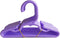 12 Purple 5.5 Inch Purple Hangers for 14 Inch Dolls and 18 Inch Dolls- Doll Clothes Hangers...
