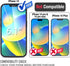Trianium [4 in 1 Designed for iPhone 14 Case Silicone (Black), with 3 Pack Screen Protector, Bundle Protection Kit HD Tempered Glass Slim Cover 6....