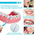 Portable Soft Silicone Interdental Brush Alignment Brush Corrective Interdental Brush Adaptive Interdental Brush for Cleaning Teeth Healthy Dispos...