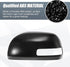 X AUTOHAUX Car Rear View Left Driver Side Mirror Cover Cap Replacement Black for Toyota RAV4 2009-2013 Fits W/Turn Signal Models Mirror Guard Cove...