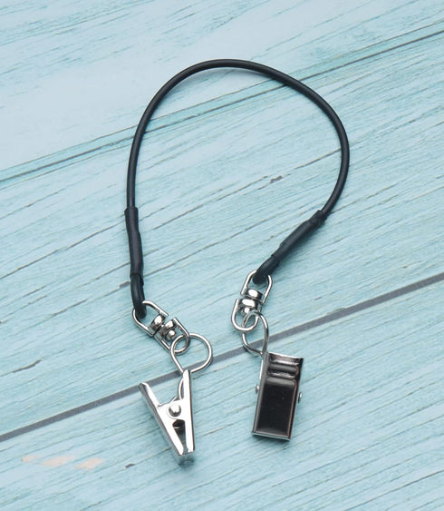 2 Pcs Rope Hat Clips Cap Retainer Fishing Apparel Keeper Holder Cords for Golfing Outdoor Activities Sports...