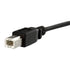3 Ft Panel Mount Usb Cable B To B - F/m - Usb For Storage Enclosure - 3 Ft - 1 Pack - 1 X Type B Male Usb - 1 X Type B Female Usb - Nickel Plated ...