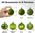 Lime Green 2.5" Christmas Balls Christmas Tree Decoration Ornaments Shatterproof Hanging Balls for Birthday Halloween Holiday Wedding Decorations ...
