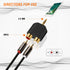 ANDTOBO 3.5 mm TRS to Dual RCA F (2-Pack), 3.5mm Stereo Male to Dual RCA Female Audio Breakout Adapter...